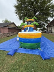 IMG 7044 1746904437 15' Tropical Marble Slide (Wet or Dry)